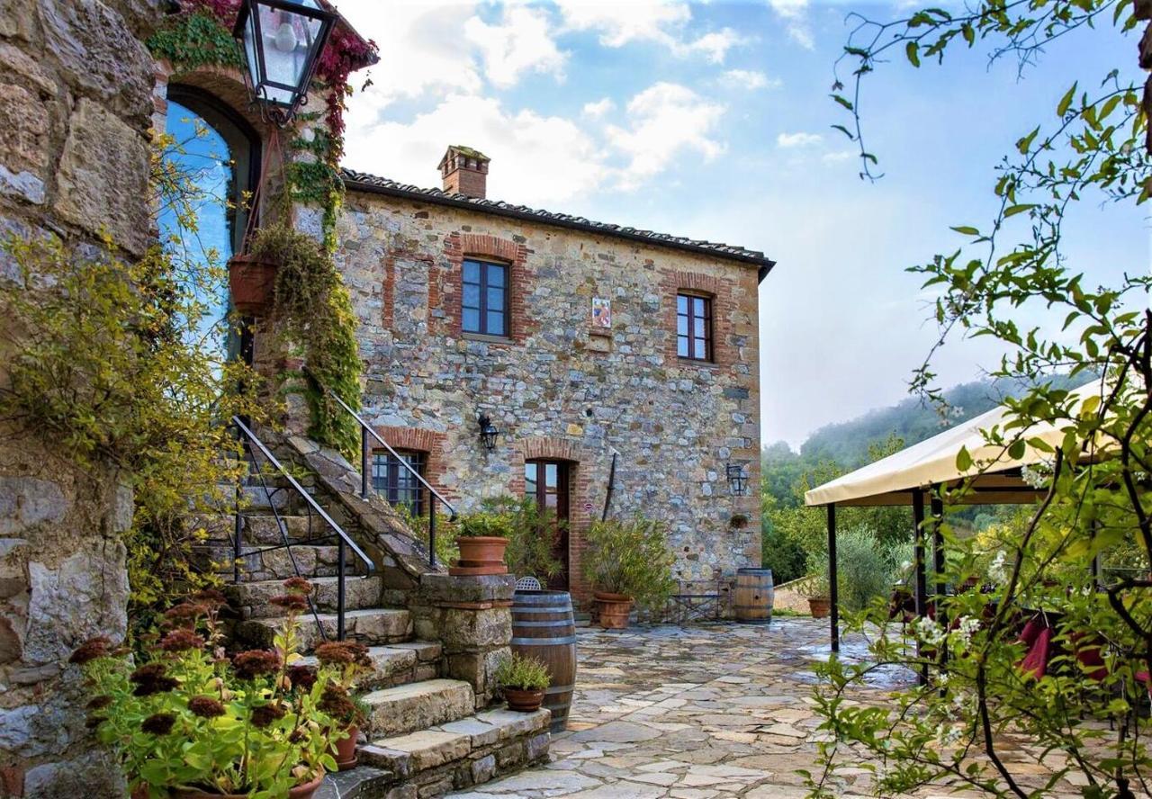 Borgo Livernano - Farmhouse With Pool Radda in Chianti Kültér fotó