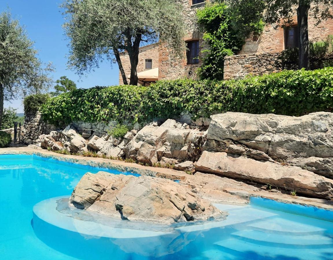 Borgo Livernano - Farmhouse With Pool Radda in Chianti Kültér fotó