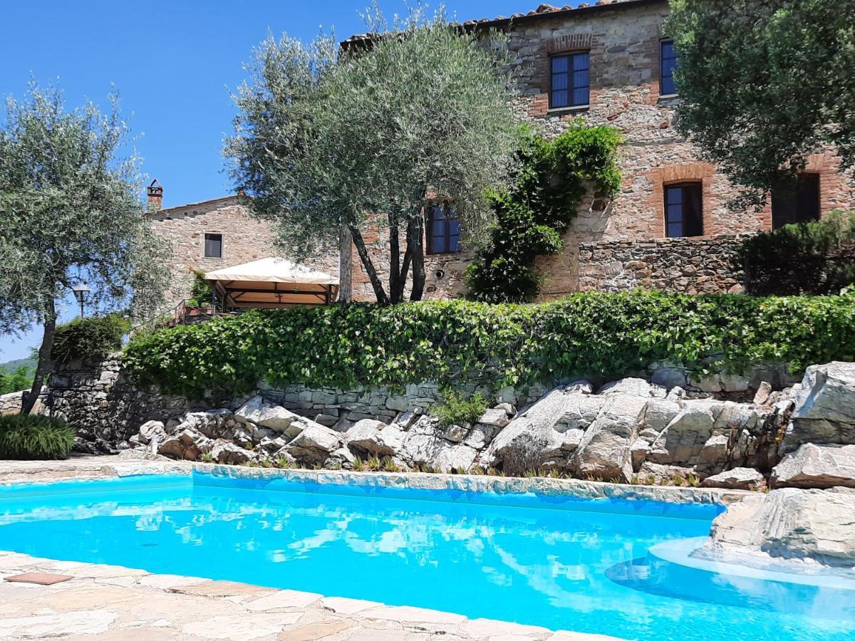 Borgo Livernano - Farmhouse With Pool Radda in Chianti Kültér fotó