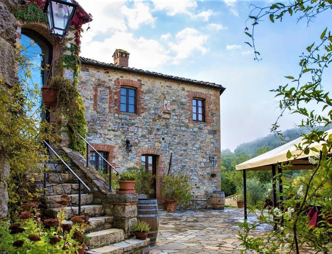 Borgo Livernano - Farmhouse With Pool Radda in Chianti Kültér fotó