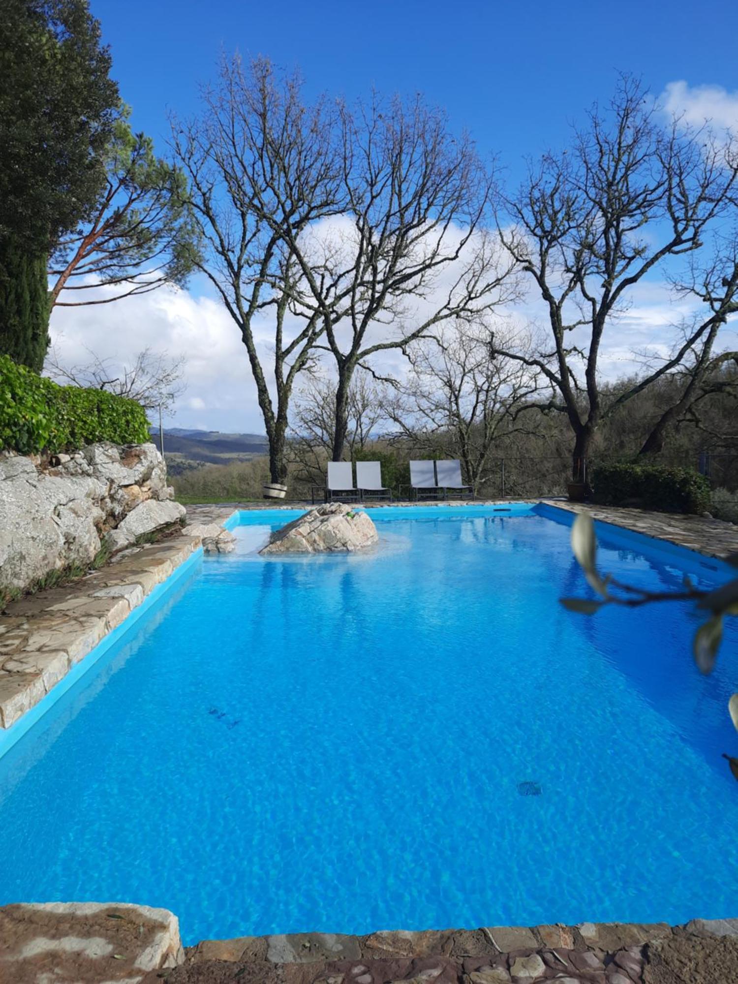 Borgo Livernano - Farmhouse With Pool Radda in Chianti Kültér fotó