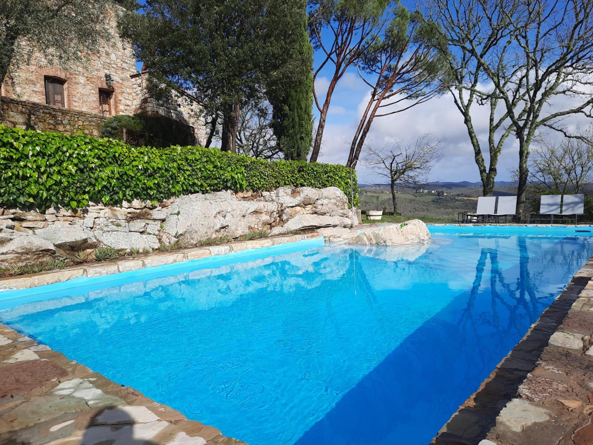 Borgo Livernano - Farmhouse With Pool Radda in Chianti Kültér fotó